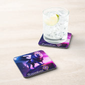 Dessous de verre Lion à ailes blanches (Côté Droit)