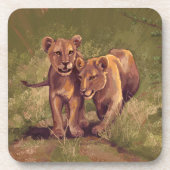 Dessous-de-verre Lion Cubs (Devant)