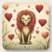 Dessous-de-verre Lion Love 2 (Devant)