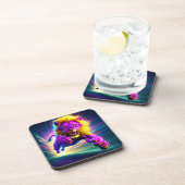 Dessous-de-verre Lion rose (Côté Droit)