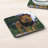Dessous-de-verre Lion sur un rocher (Côté gauche)