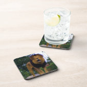 Dessous-de-verre Lion sur un rocher (Côté Droit)