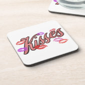 DESSOUS-DE-VERRE LIP KISSES (Côté gauche)