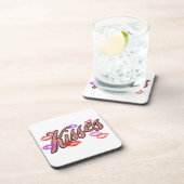 DESSOUS-DE-VERRE LIP KISSES (Côté Droit)