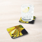 Dessous-de-verre lis original Yellow Golden Splendor de l'art origi (Côté Droit)