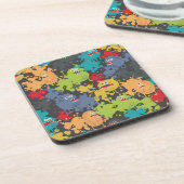 Dessous-de-verre Little cute funny monsters (Côté gauche)