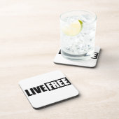 DESSOUS-DE-VERRE LIVE FREE (Côté Droit)