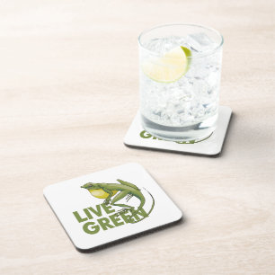 Dessous-de-verre Live Green