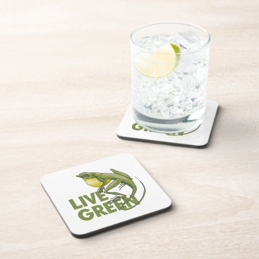 Dessous-de-verre Live Green (Côté Droit)