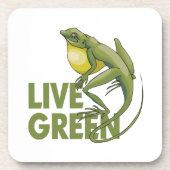 Dessous-de-verre Live Green (Devant)