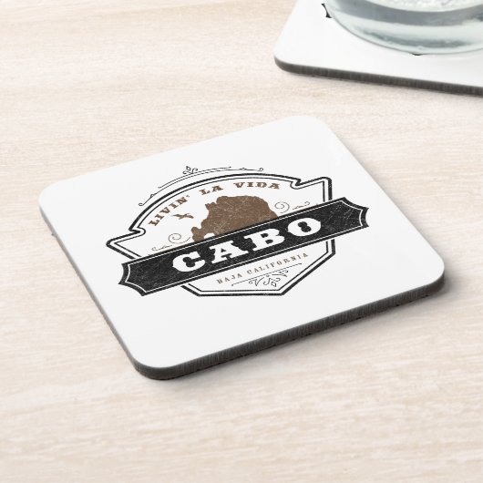 Dessous-de-verre Livin La Vida Cabo | Cabo San Lucas (Côté gauche)