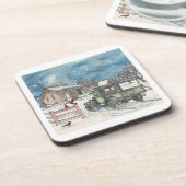 Dessous-de-verre Livraison dernière de bois (Côté gauche)