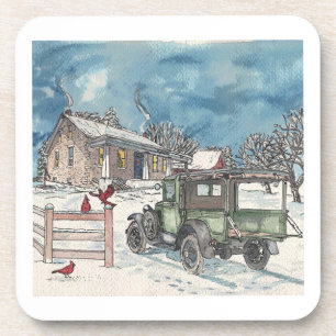 Dessous-de-verre Livraison dernière de bois