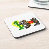 Dessous-de-verre Llama Joy cute (Côté gauche)