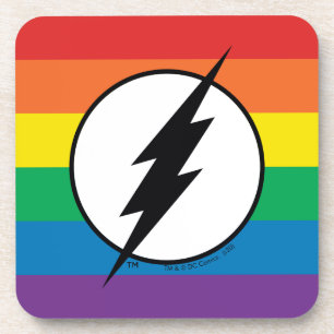Dessous-de-verre Logo de Flash Rainbow