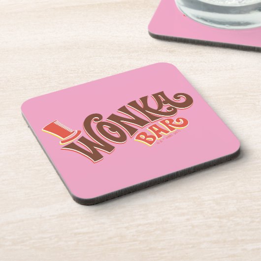 Dessous-de-verre Logo de Wonka Bar (Côté gauche)