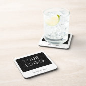 Dessous-de-verre Logo d'entreprise professionnelle moderne (Côté Droit)