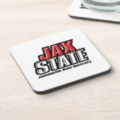Dessous-de-verre Logo d'état de Jacksonville State University JAX S (Côté gauche)