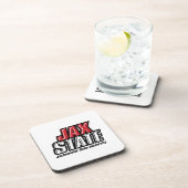 Dessous-de-verre Logo d'état de Jacksonville State University JAX S (Côté Droit)