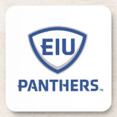 Dessous-de-verre Logo Eastern Illinois Panthers Shield & Wordmark (Devant)