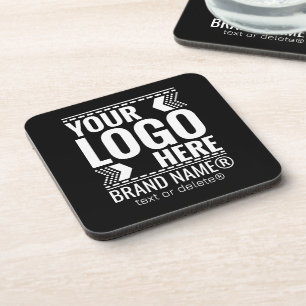 Dessous-de-verre Logo personnalisé, logo d'entreprise ou de marque