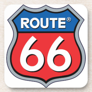 Dessous-de-verre Logo Route 66