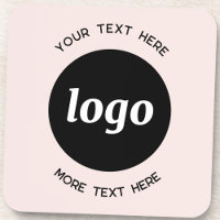 Logo Simple Avec Texte Business Blush Pink