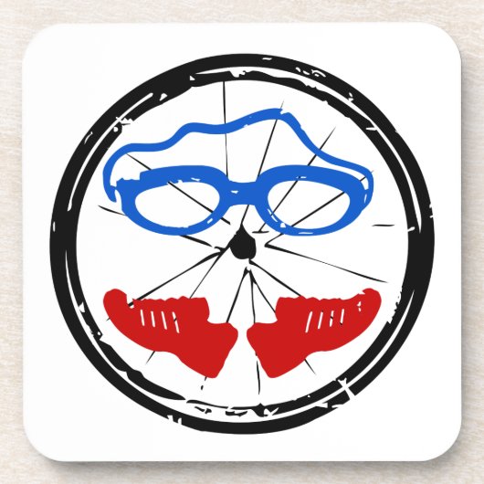 Dessous-de-verre Logo Triathlon Freak (Devant)