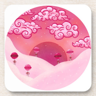 Dessous-de-verre Lollipops et beaux nuages