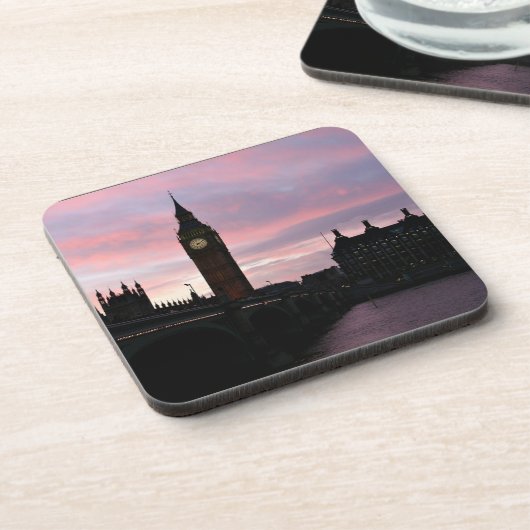 Dessous-de-verre Londres Sunset (Côté gauche)