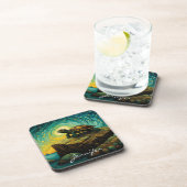 Dessous-de-verre Lonely Turtle pense à vous nom (Côté Droit)