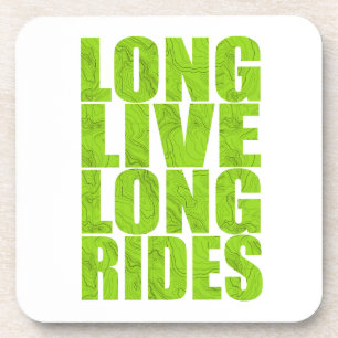 Dessous-de-verre Long Live Long Rides (Topo)