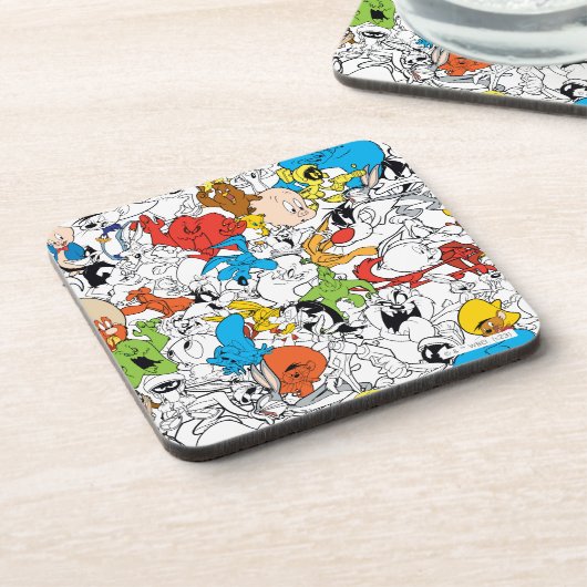 Dessous-de-verre LOONEY TUNES™ Color Pop Motif (Côté gauche)