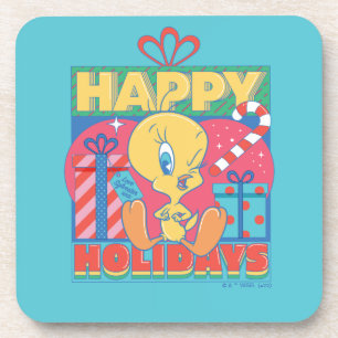 Dessous-de-verre LOONEY TUNES™ TWEETY™ Joyeuses fêtes