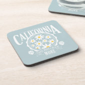 Dessous-de-verre Los Angeles California Floral Graphic (Côté gauche)