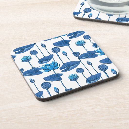 Dessous-de-verre lotus (Côté gauche)