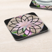 Dessous-de-verre Lotus Blossom Floral Springtime (Côté gauche)