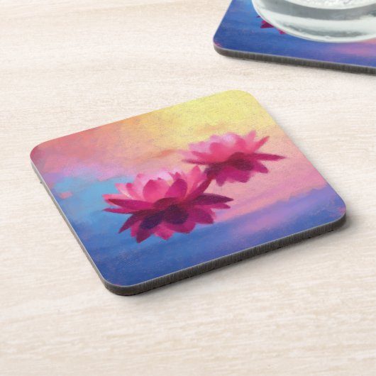 Dessous-de-verre Lotus d'eau (Côté gauche)