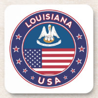 Louisiana, Louisiane, étui, autocollant, sac