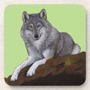 Dessous-de-verre Loup