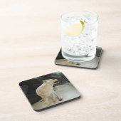 Dessous-de-verre Loup blanc (Côté Droit)