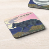 Dessous-de-verre Loup de grand pays (Côté gauche)