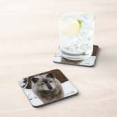 Dessous-de-verre Loup gris dans la neige (Côté Droit)