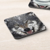 Dessous-de-verre Loup sauvage (Côté gauche)