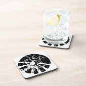 Dessous-de-verre Loups du soleil et de la lune (Côté Droit)