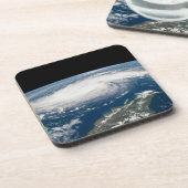 Dessous-de-verre L'Ouragan Dorian Au-Dessus De L'Océan Atlantique. (Côté gauche)