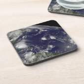 Dessous-de-verre L'Ouragan Irene Traverse Les Bahamas. (Côté gauche)