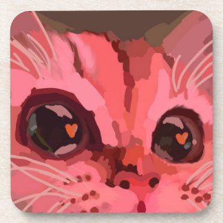 Dessous-de-verre Love cat