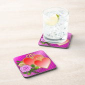 Dessous-de-verre Love Hearts Saint Valentin-20362 (Côté Droit)