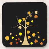 Dessous-de-verre Love Tree Beverage Coaster (Devant)